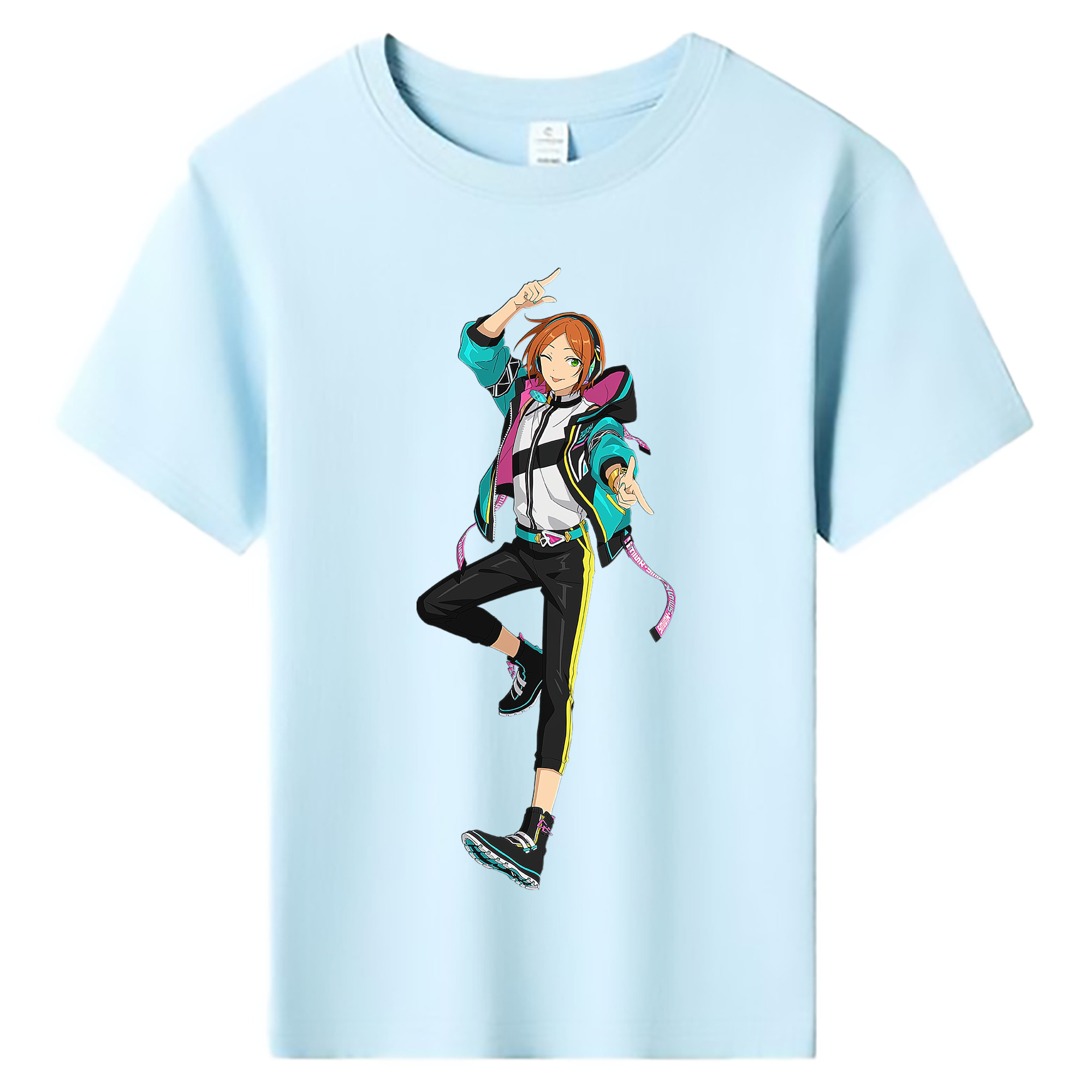 （画像用） あんさんぶるスターズ! Ensemble Stars 綿100％キッズTシャツ（フロントプリント）